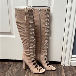 Kendal + Kylie Emma lace up boots